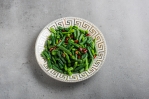 8) Praetud Sichuani stiilis oad / Fried beans in Sichuan style /干煸四季豆