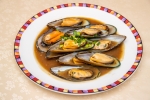 34) Praetud rannakarbid erilise sojakastmega / Fried mussels with special soy sauce / 干烧青口