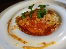 Ravioli alla zucca in salsa al Pomodoro