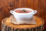 Suur supp - Peedi-punase kapsa supp frikadellidega