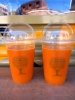 Freshly squeezed orange carrot juice 400 ml
