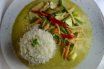 12.Green curry chicken ***
