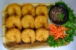 4.Crispy kingprawns tempura (9pc)